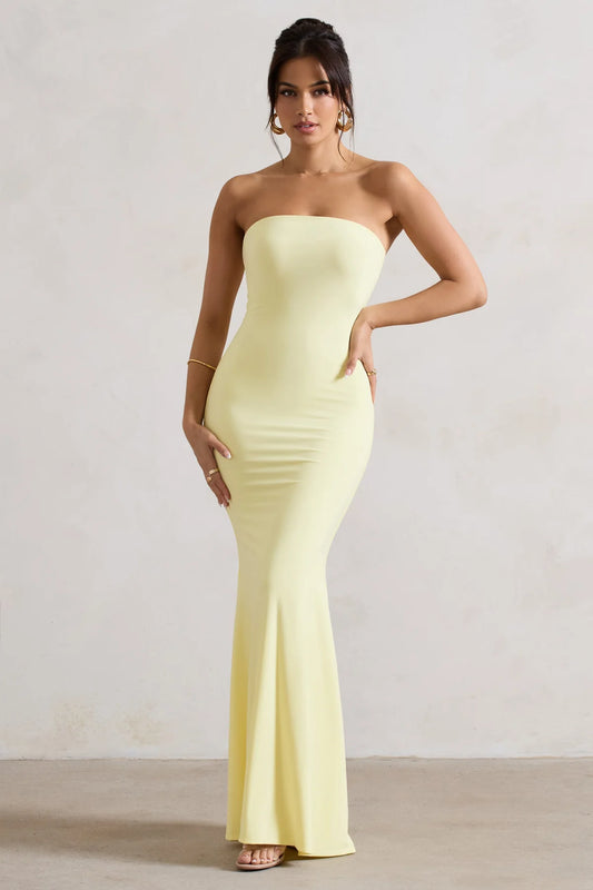 Alouro Lemon Ceremony Maxi Dress
