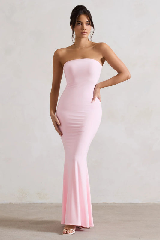 Alouro Pink Ceremony Maxi Dress